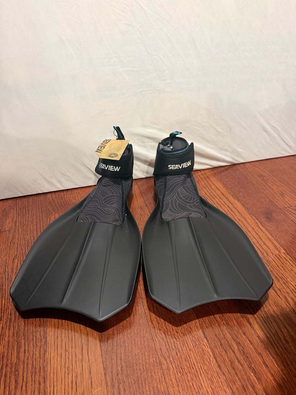 Seaview Topside Hydro Snorkel Fins Black
